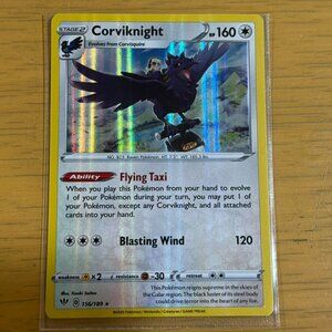 Pokémon Corviknight Card - SWSH03: Darkness Ablaze (SWSH03) - Brand New